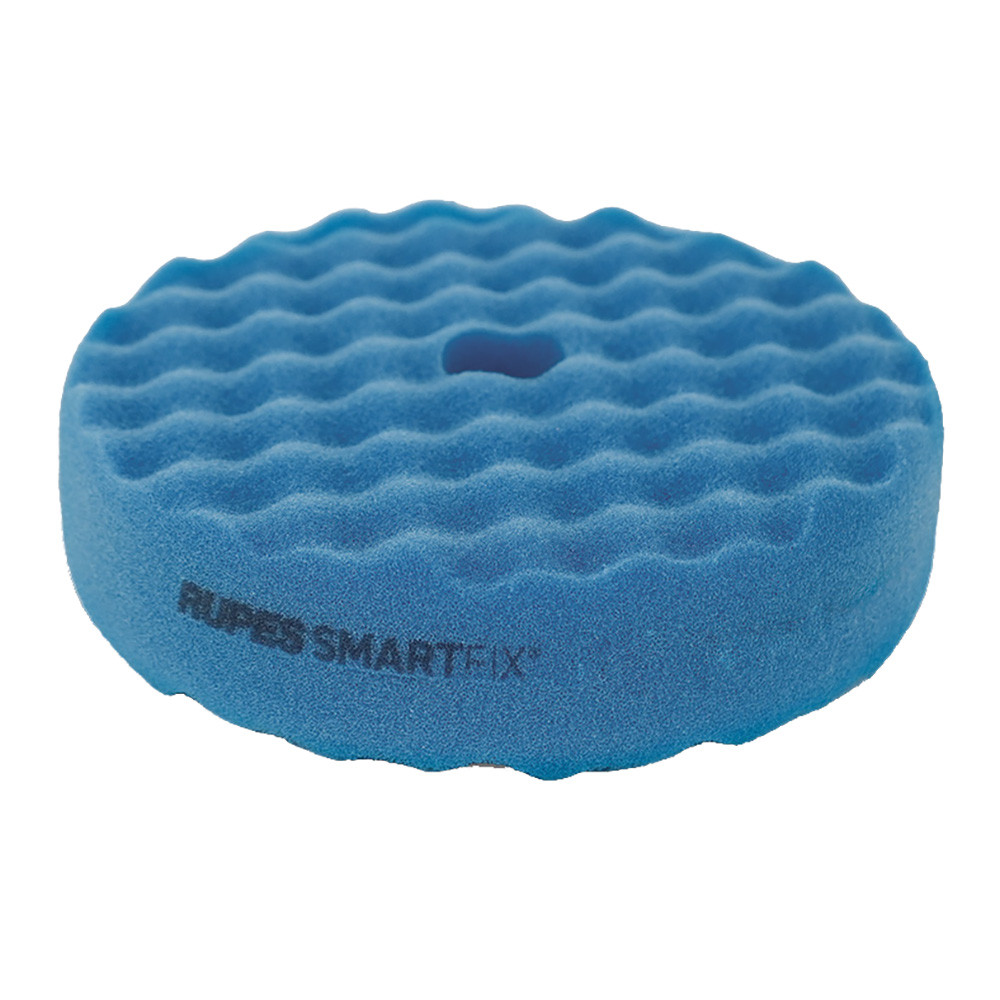 RUPES SMARTFIX Double-Sided Coarse Foam Pad - 180mm - Blue