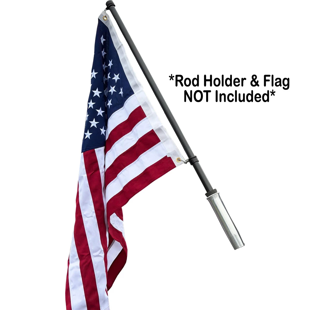 TACO Carbon Fiber Flag Pole w\/J-Lock System - 54"