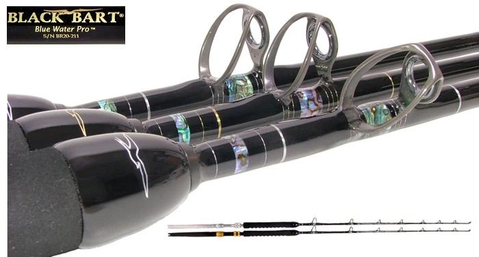 Black Bart Blue Water Pro 30 lb Standup Rod 30#