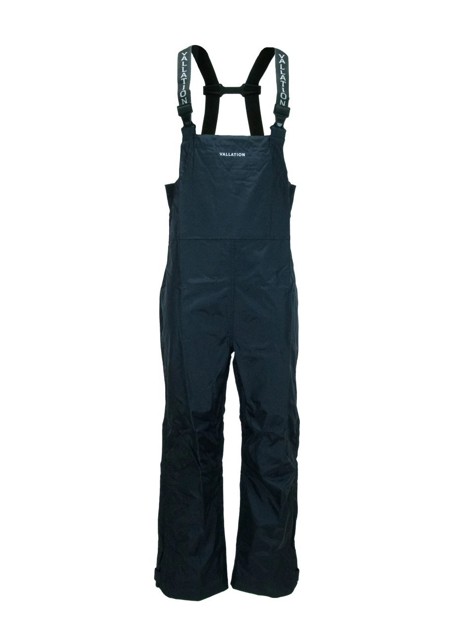 Vallation Dark Rain Bib - Black