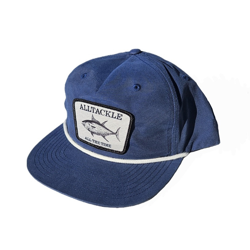 Alltackle Hat - All The Time Bluefin - Captain's Hat - Blue