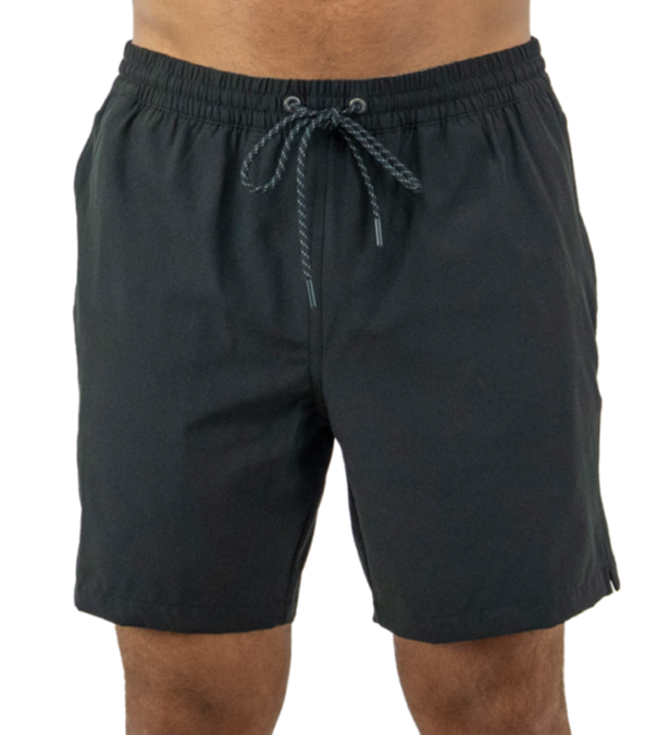 Marlin Hook Duval Swim Short - Black