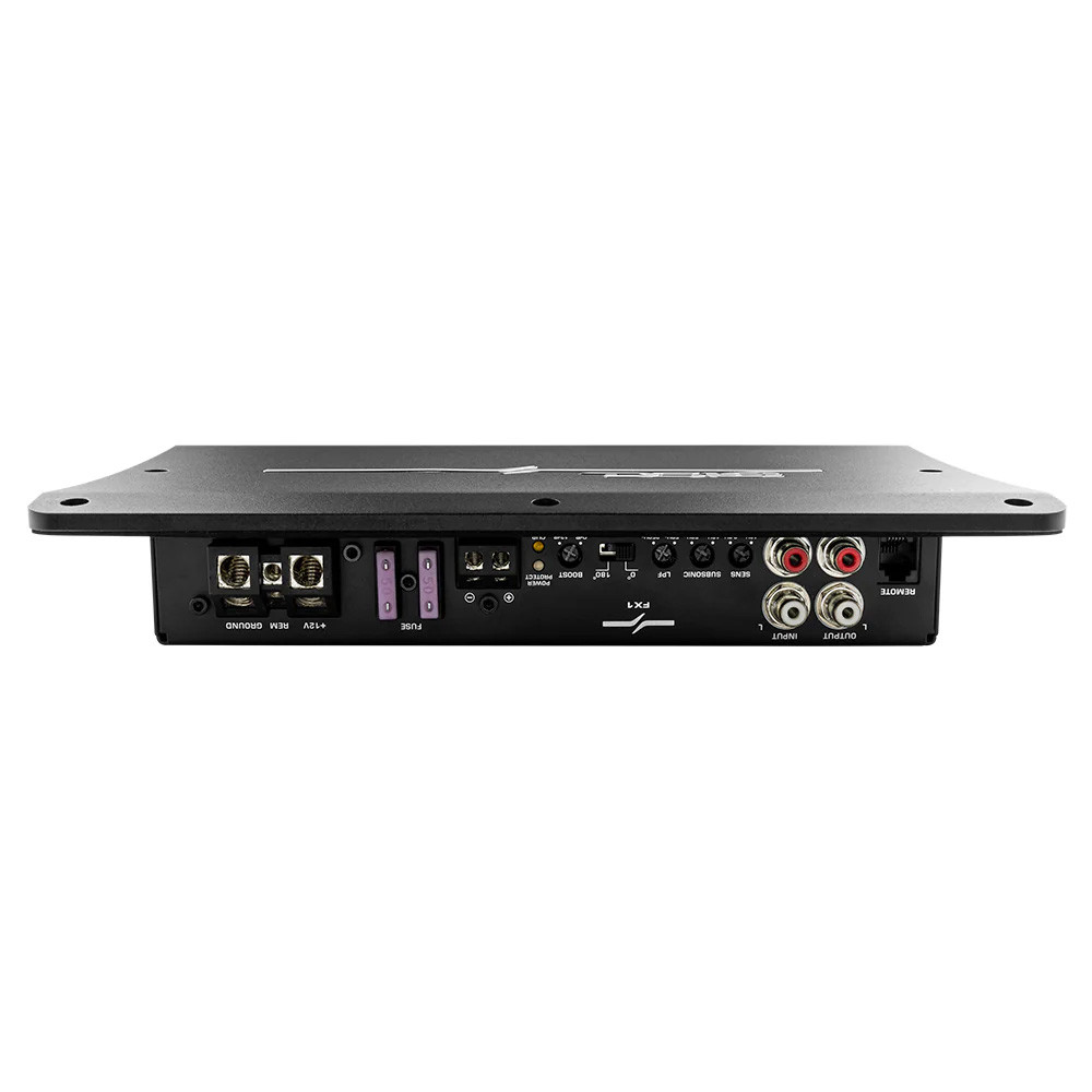 DS18 Flush\/Surface Mount 1-Channel Monoblock Class D Amplifier w\/Acrylic Cover - 1x900W RMS @ 1 Ohm