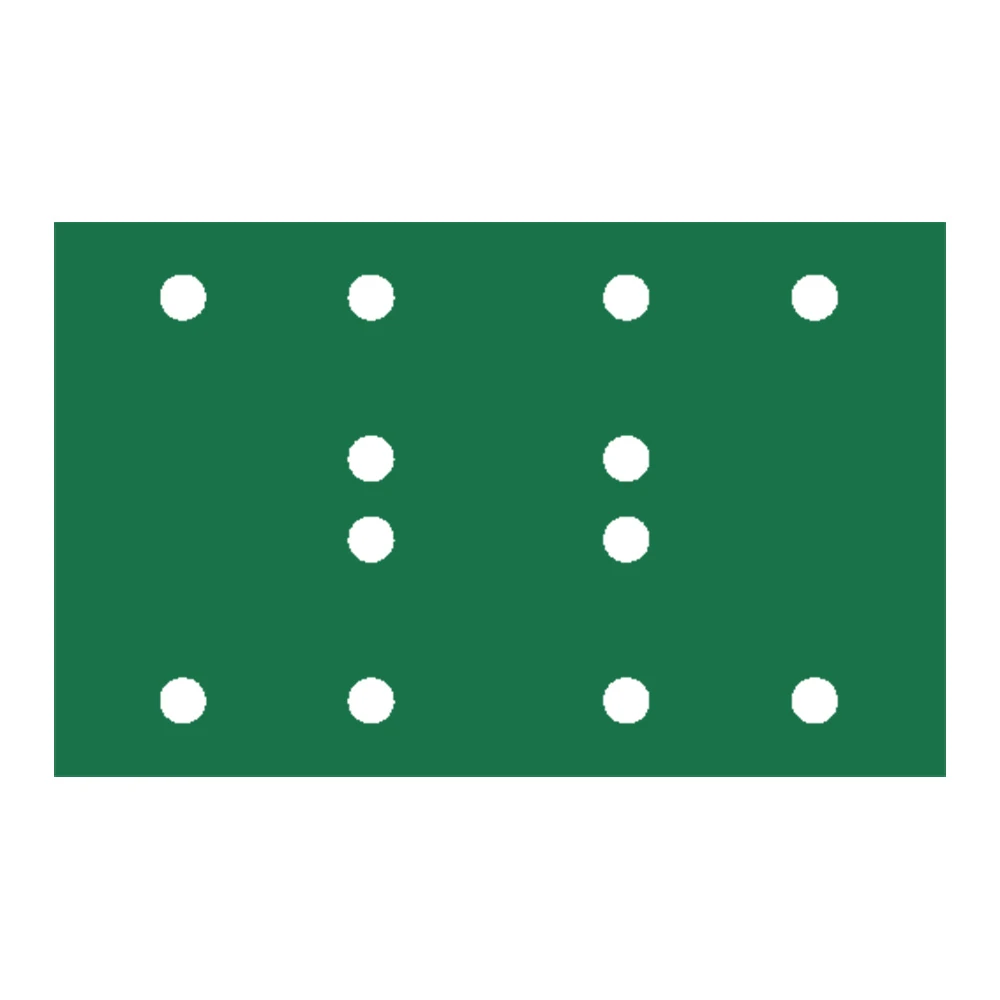 RUPES PROCUT Film Abrasive Sheet 80mm x130mm (3.15" x 5.1") - 12 Holes - P60 Grit *Box of 100pcs