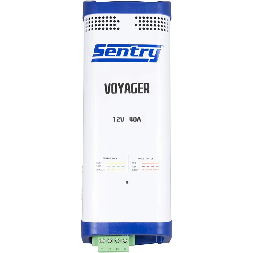 Sentry Voyager Battery Charger 12V - 40A - 115\/230V Input - 3 Bank