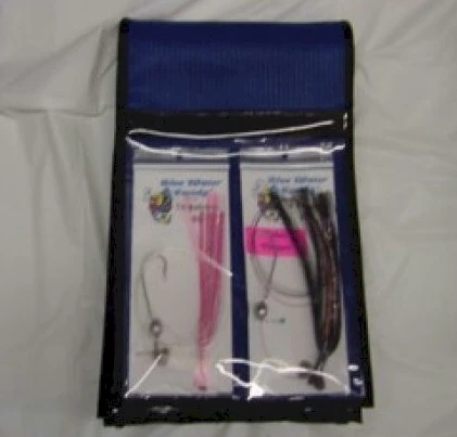 Bluewater Candy Ten Pocket Mesh Lure Bag - Pre-Loaded w/ 18 Offshore Rigs