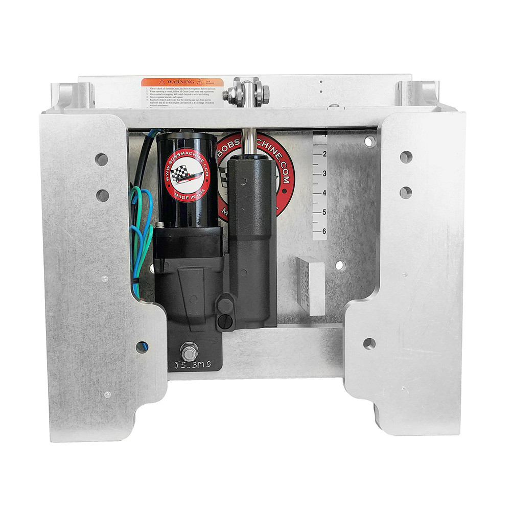 Bob's Machine 6 Extreme Gen 3 Action Series Jack Plate - Silver