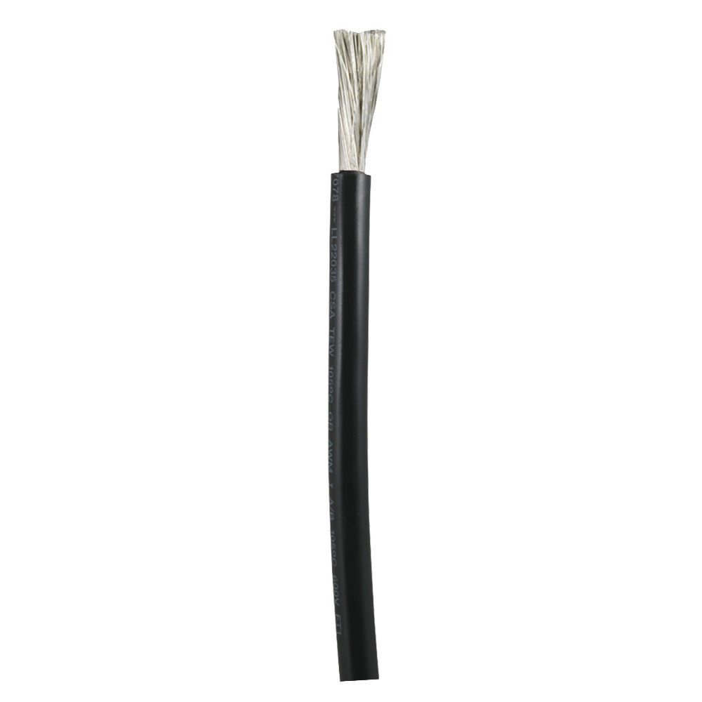 Ancor Black 1 AWG Battery Cable - 100'