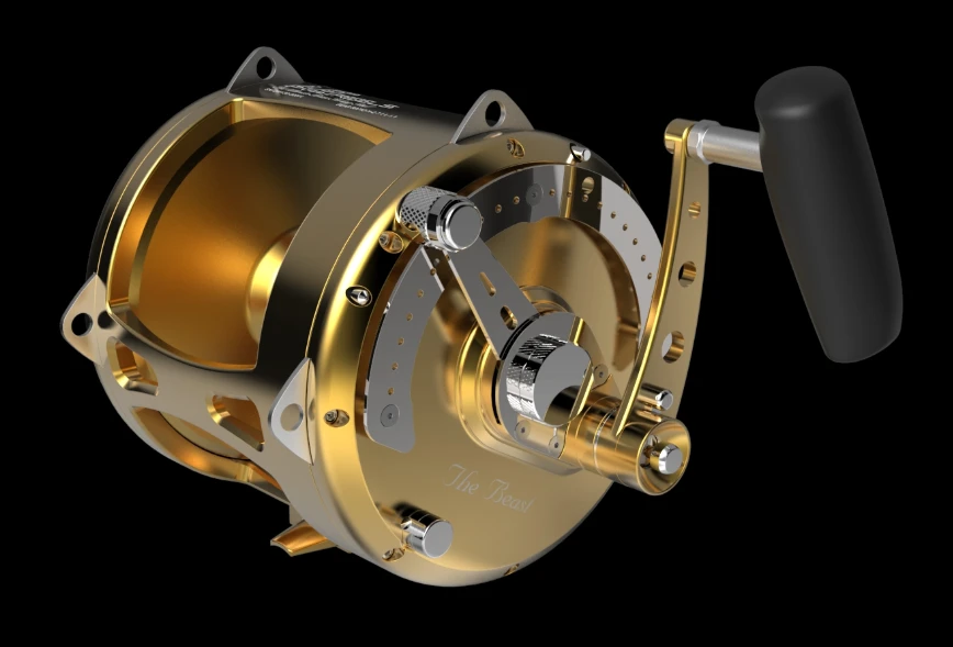 Avet Reels - T-RX 130 2-Speed - Gold (T-RX130-G)
