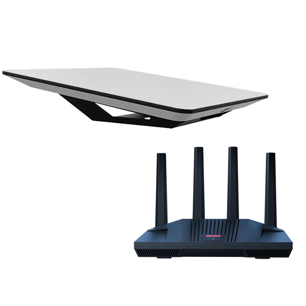 KVH Starlink Performance Gen 2 Kit w\/CommBox Edge Core Communications Gateway  Wi-Fi Router - Activation  Service Plans Through KVH ONLY