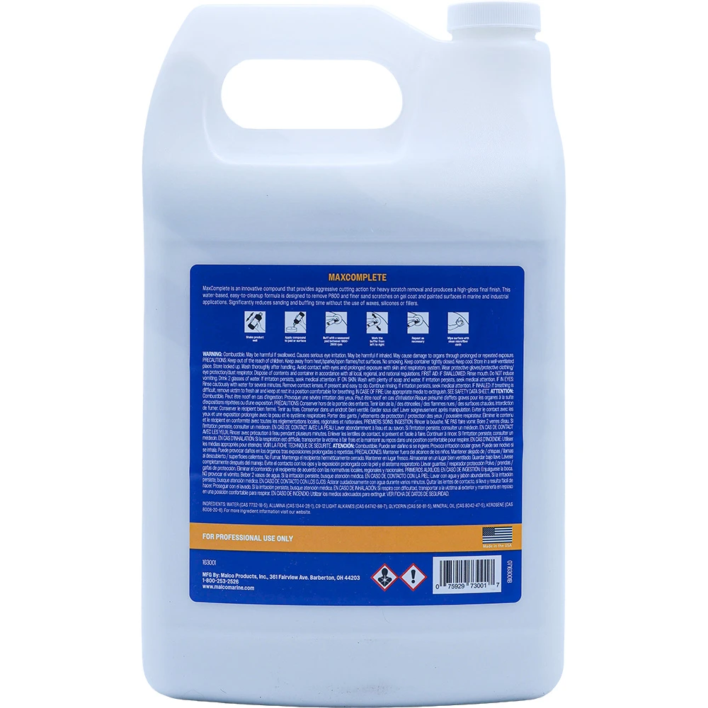 Malco MaxComplete Compound - 1 Gallon *Case of 4