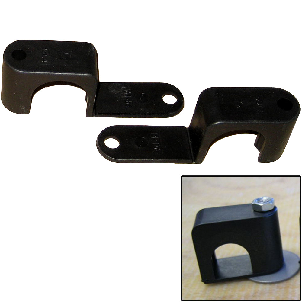 Weld Mount Single Poly Clamp f\/1\/4" x 20 Studs - 1" OD - Requires 1.75" Stud - Qty. 25