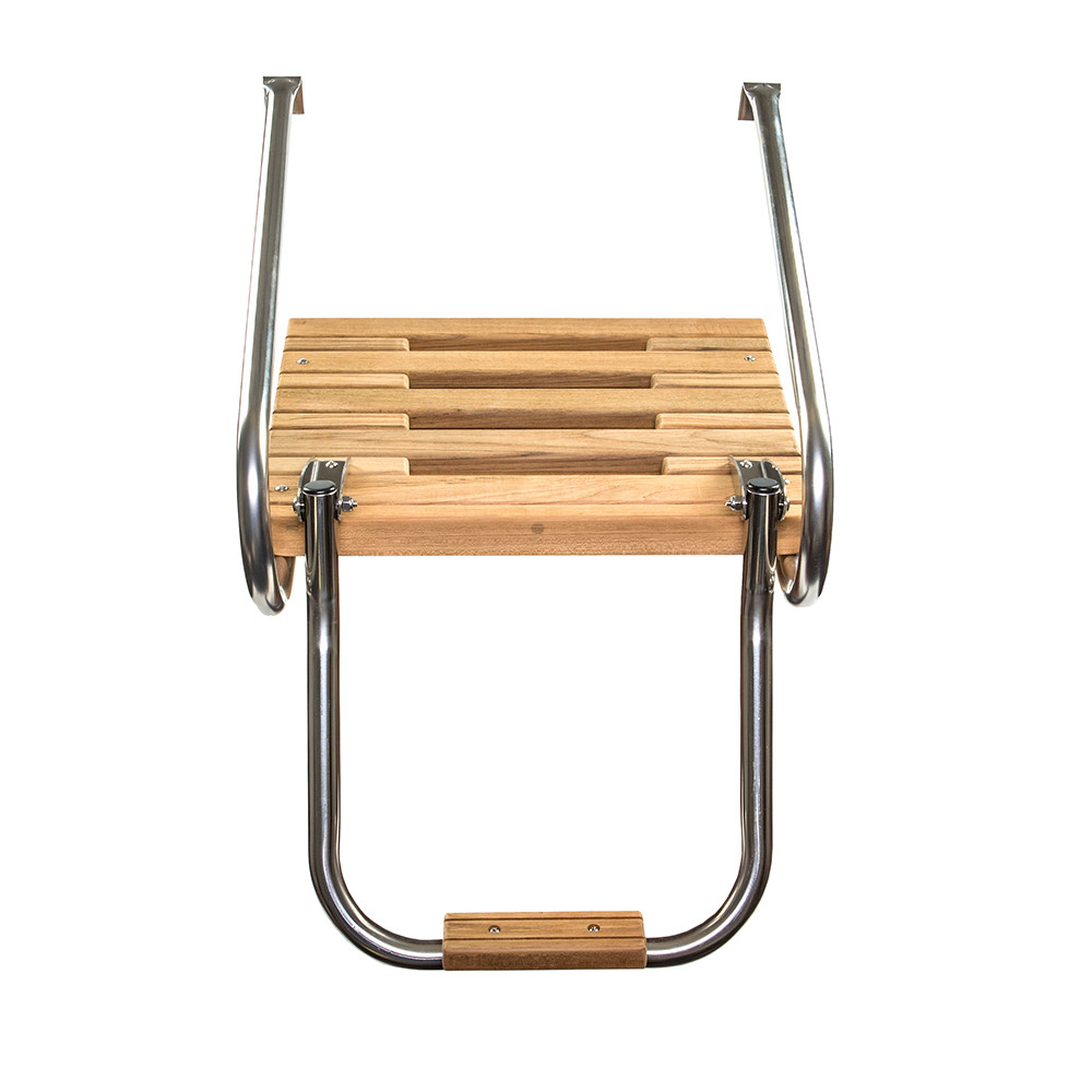 Whitecap Teak Swim Platform w\/Ladder f\/Inboard\/Outboard Motors