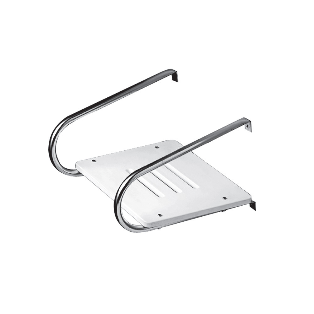 Whitecap White Poly Swim Platform f\/Inboard\/Outboard Motors