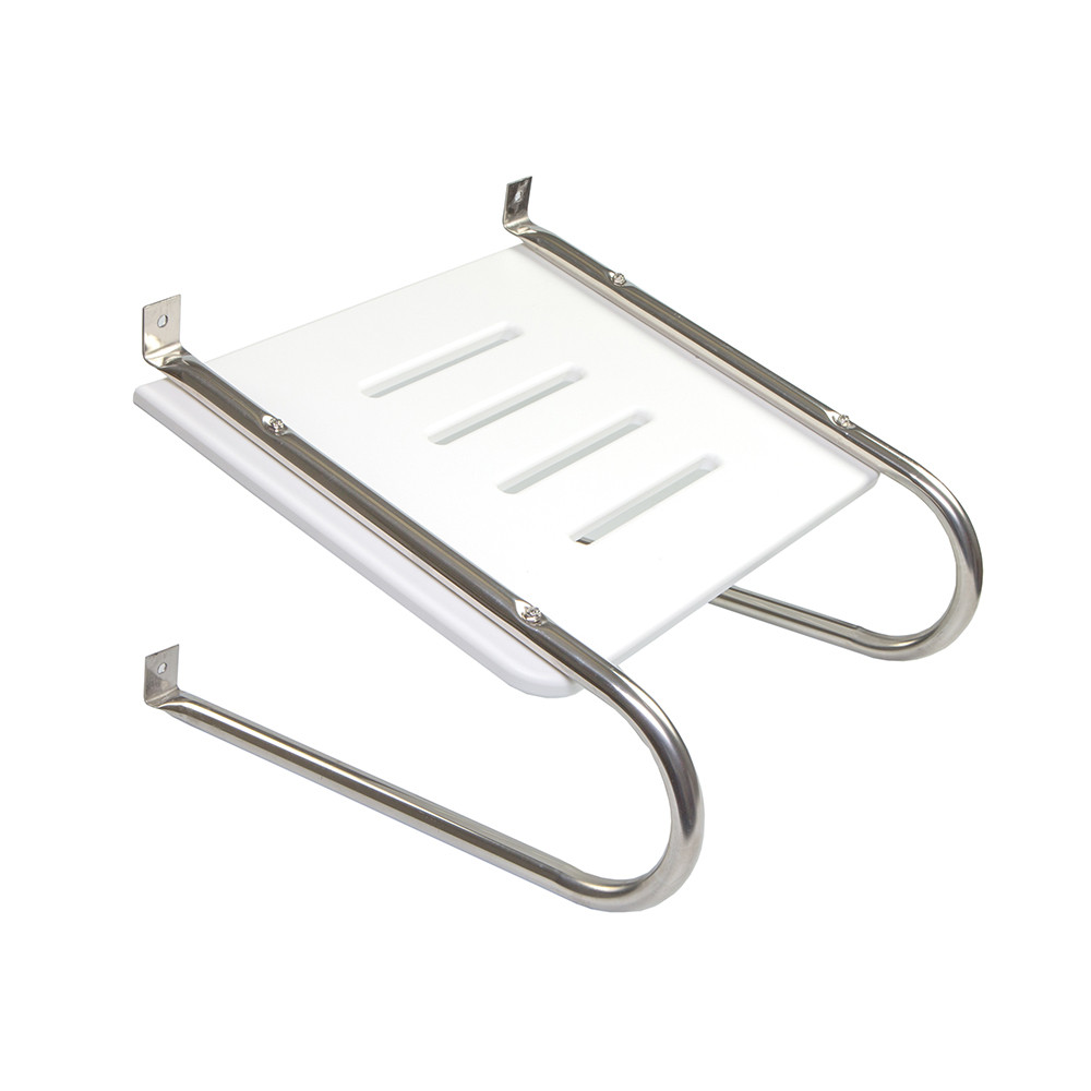 Whitecap White Poly Swim Platform f\/Inboard\/Outboard Motors