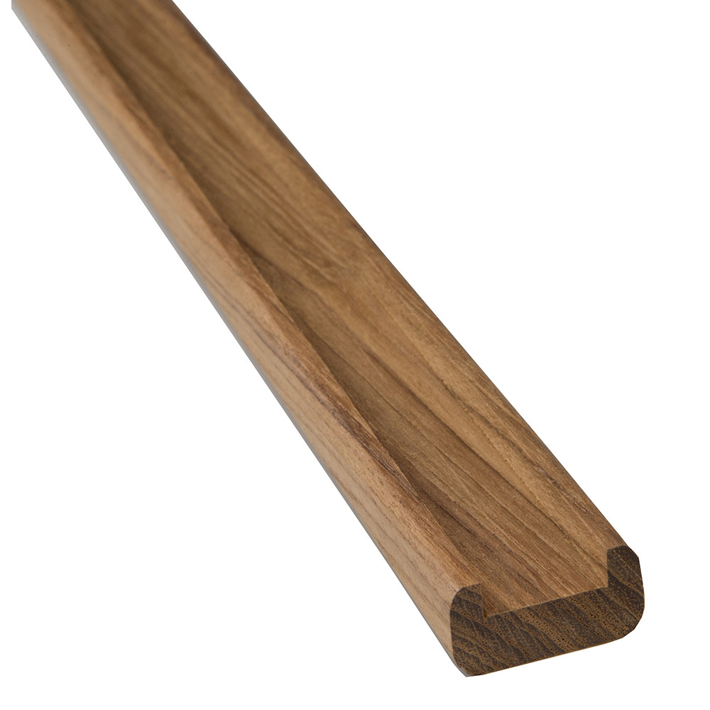 Whitecap Teak Track Bulkhead Molding - 3\/4"