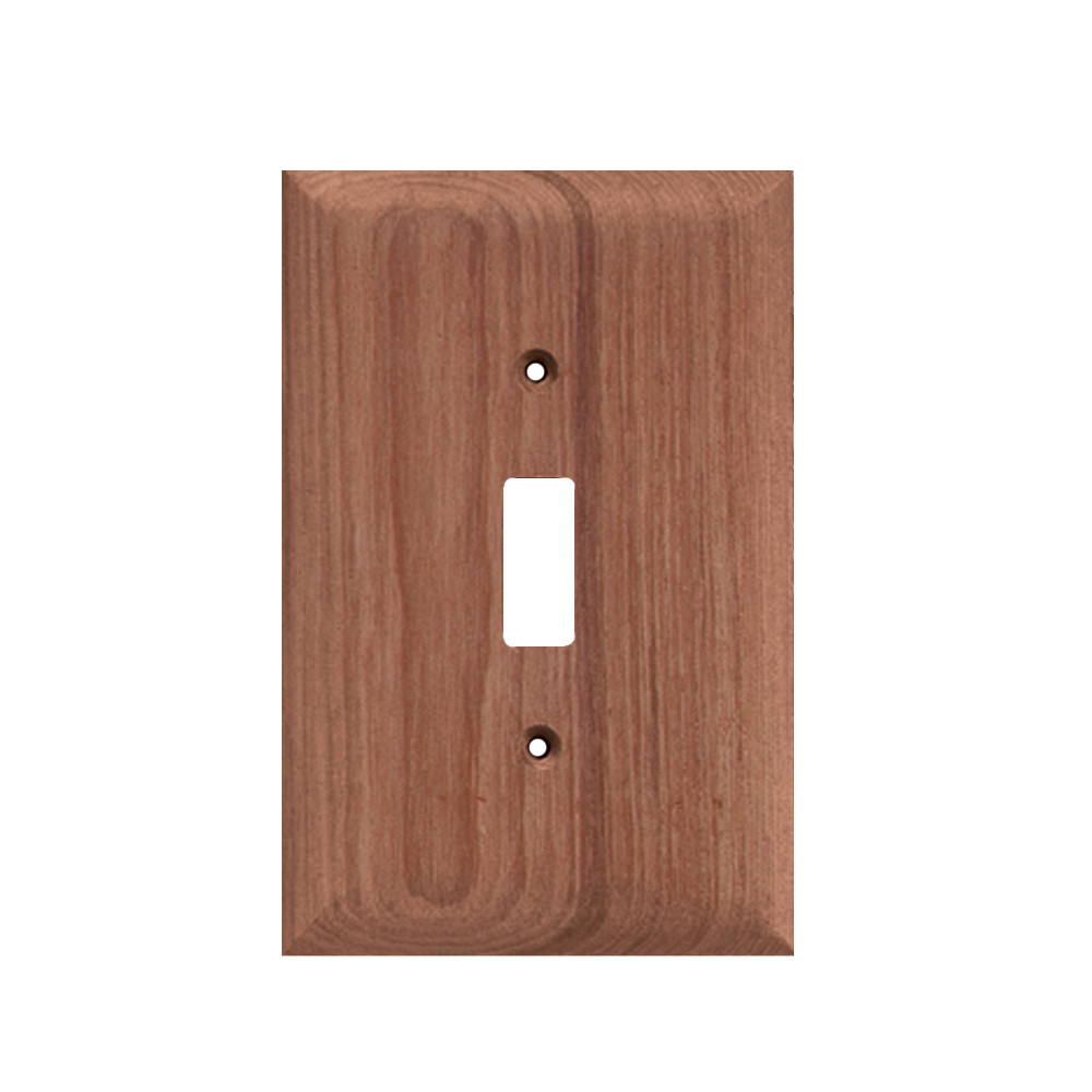 Whitecap Teak Switch Cover\/Switch Plate - 2 Pack