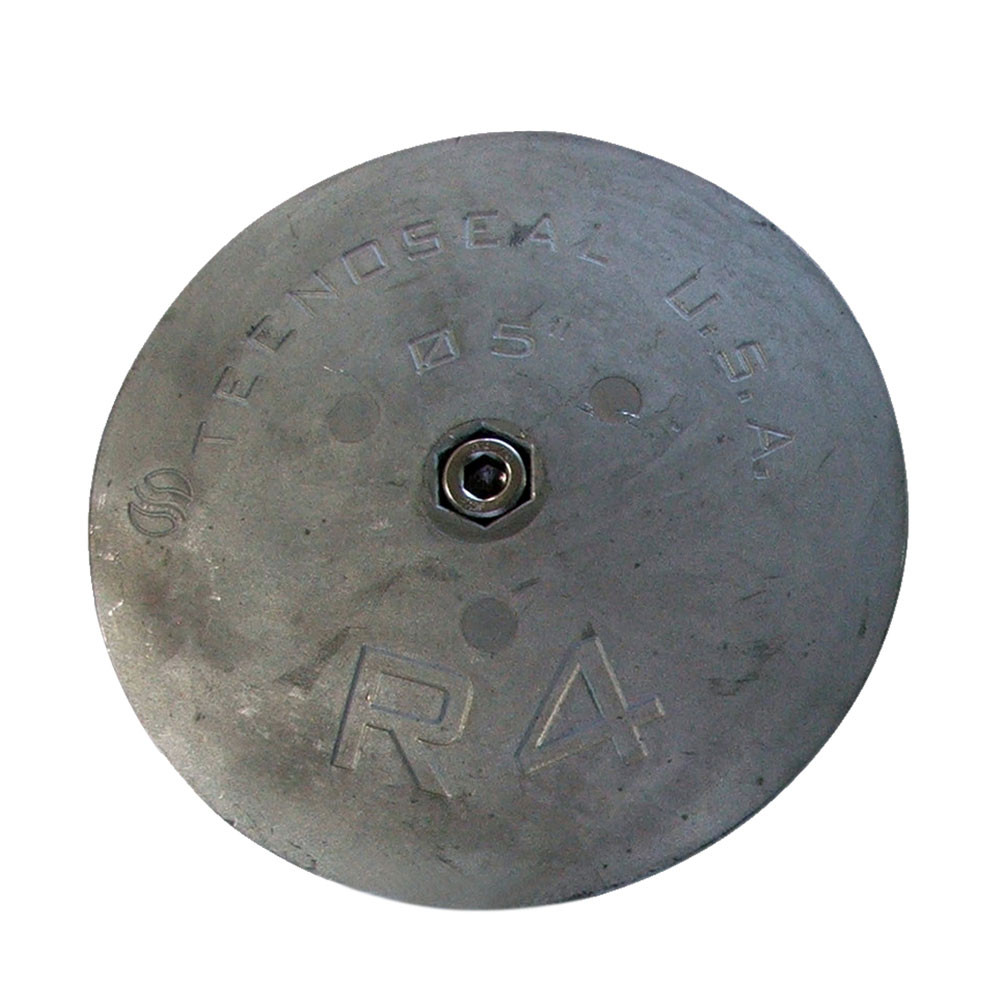 Tecnoseal R4MG Rudder Anode - Magnesium - 5" Diameter