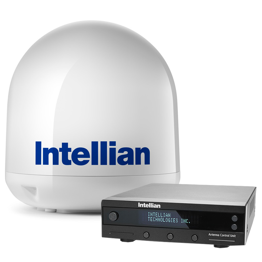 Intellian i4P Linear System w\/17.7" Reflector & Universal Quad LNB