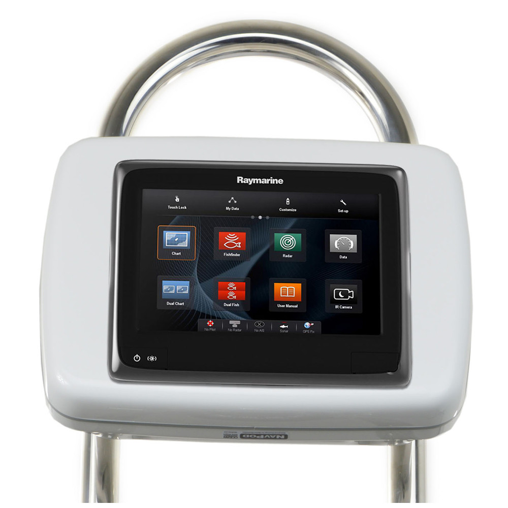 NavPod GP1814 SailPod Pre-Cut f\/Raymarine a95\/a97\/a98 f\/9.5" Wide Guard