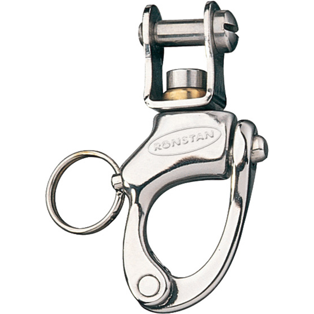 Ronstan Snap Shackle - Fork Swivel Bail - 72mm(2-13\/16") Length
