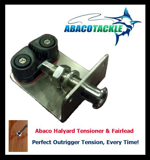 Abaco Outrigger Halyard Tensioner Kit - 4" Pair