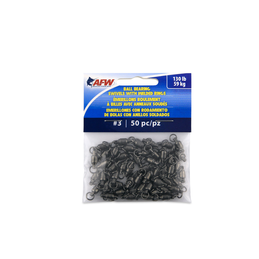 AFW Ball Bearing Swivel 130# 50 Pack