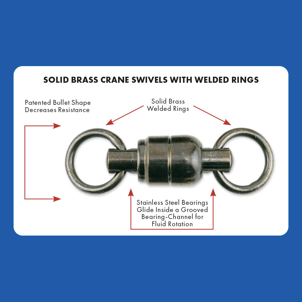 AFW Ball Bearing Swivel 200# 50 Pack