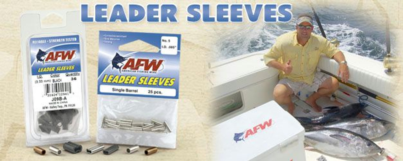 American Fishing Wire Single Barrel Crimp Sleeves