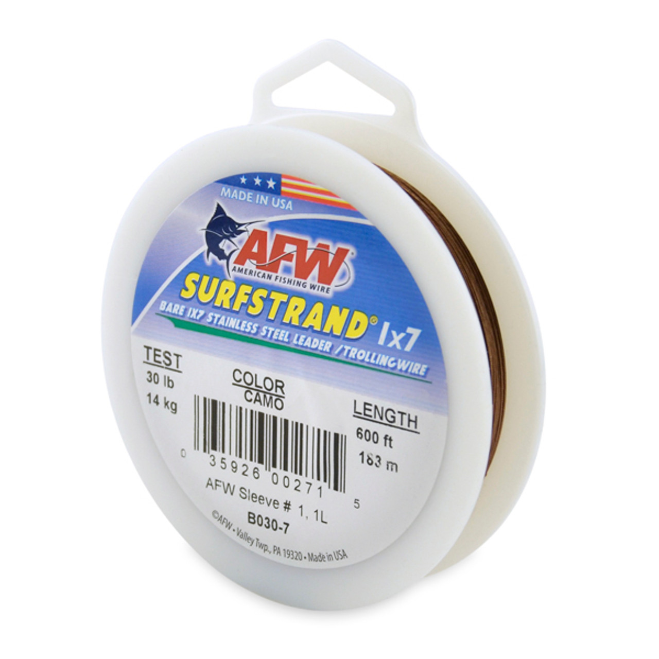 AFW Surfstrand Wire 600ft Camo Test: 30