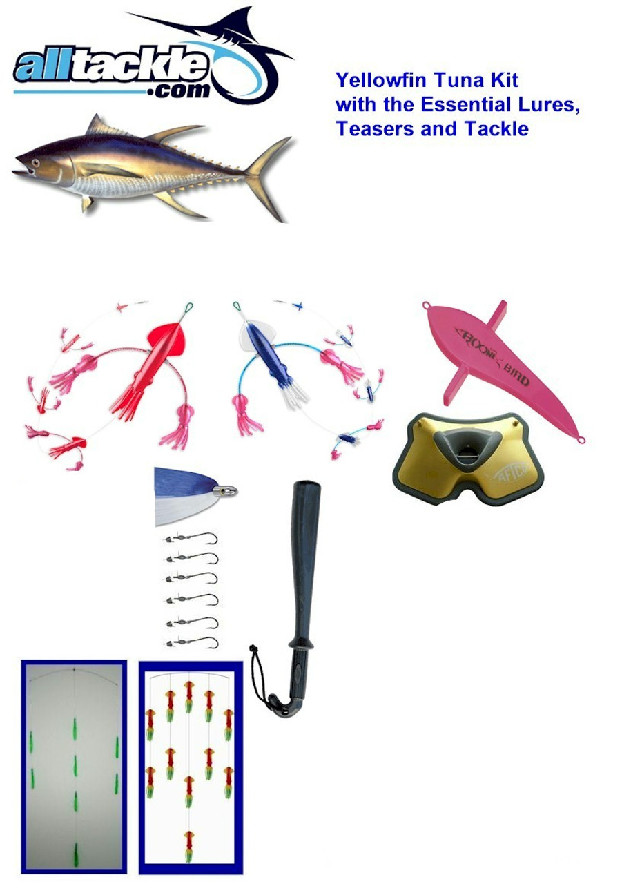 Alltackle Yellowfin Tuna Trolling Fishing Tackle Package - Casey Custom