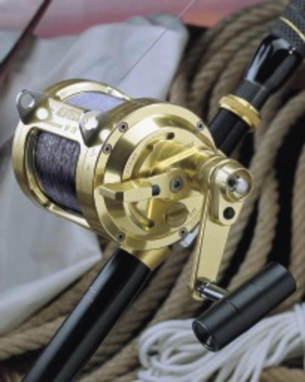 Alutecnos Albacore Big Game Two Speed Reel 50