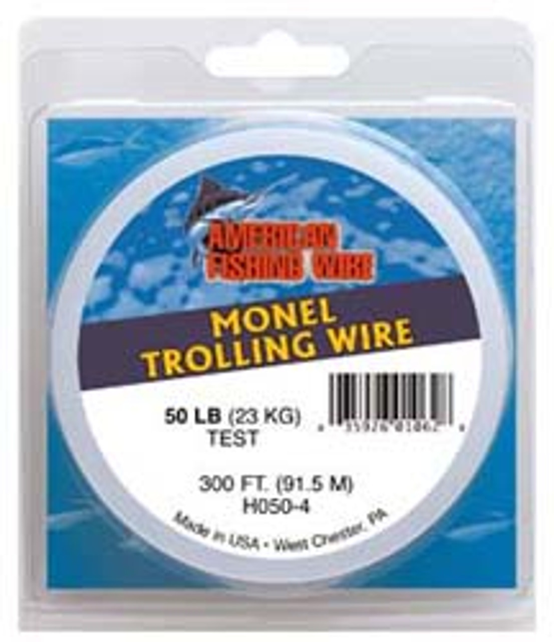 American Fishing Wire Monel Trolling Wire 2 x 300ftSpools Test: 30