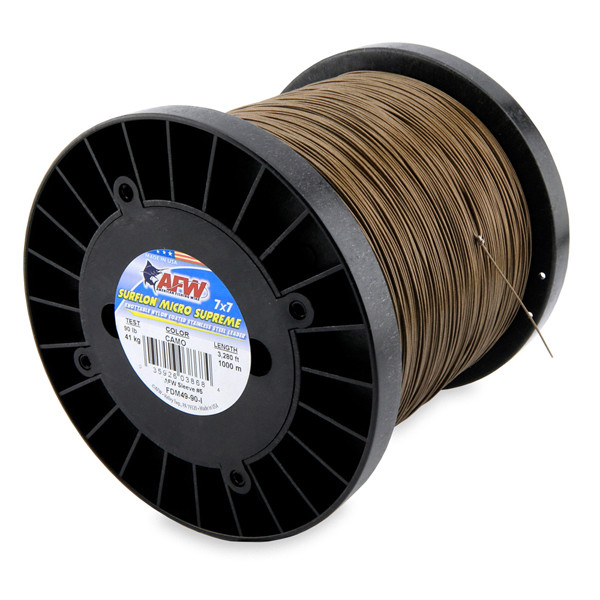 American Fishing Wire Surflon Micro Supreme 1000M Camo Brown Test: 90