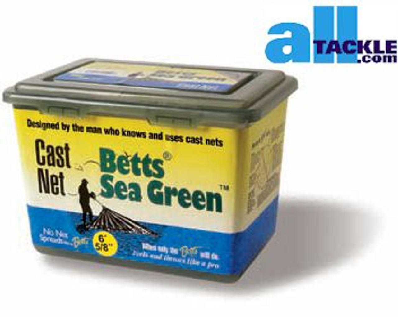 Betts Sea Green Cast Net 5/8 inch 6ft