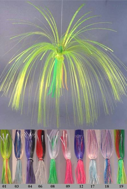 Blue Water Candy Gaffer Candy - Green Chartreuse