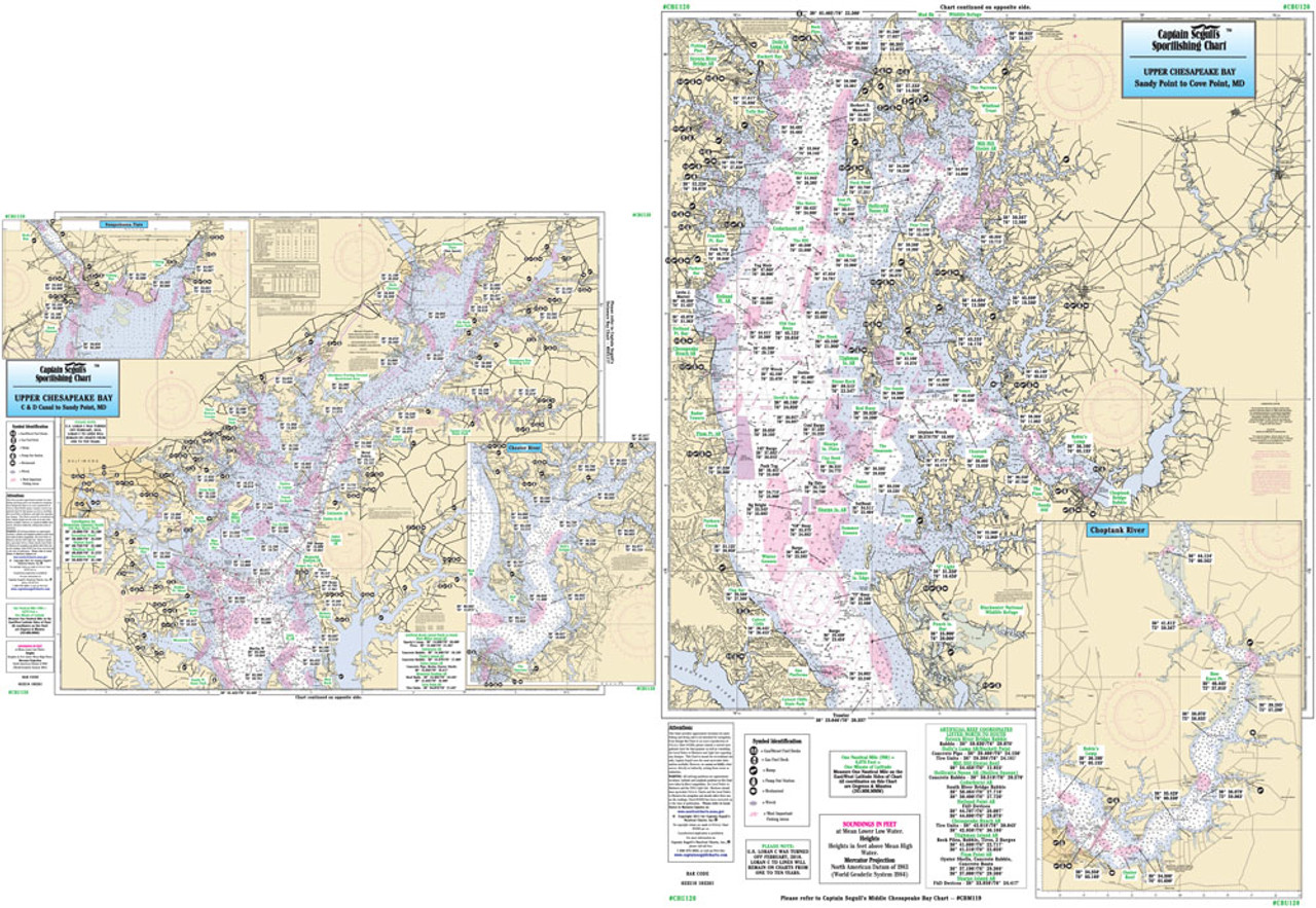 Upper Chesapeake Bay Chart