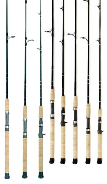 Crowder E-Series Lite Spinning Rod 8 ft
