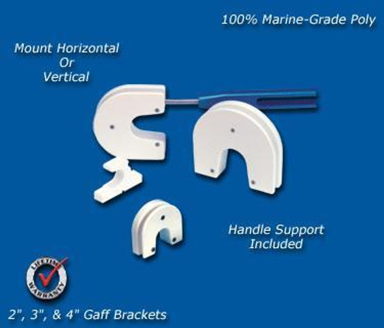 Deep Blue Marine Gaff Holder for 2in Hook Size