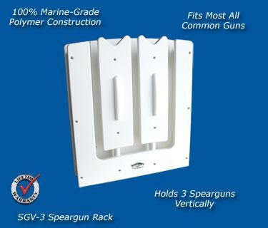 Deep Blue Marine Speargun Rack - 3 Guns