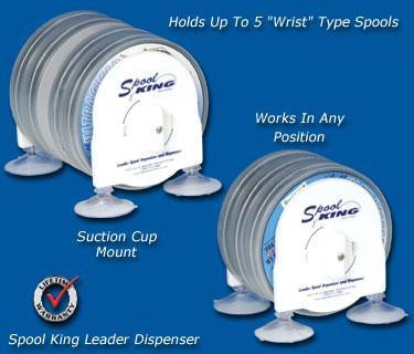 Deep Blue Marine Wrist Spool Leader Dispenser - For 3 Spools