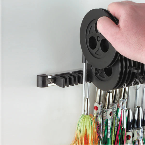 Du-Bro 6-3/4" Leader Keeper with Track and 12 Spools