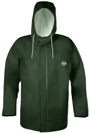 Grundens Brigg 44 Hooded Jacket Parker - Green - Medium
