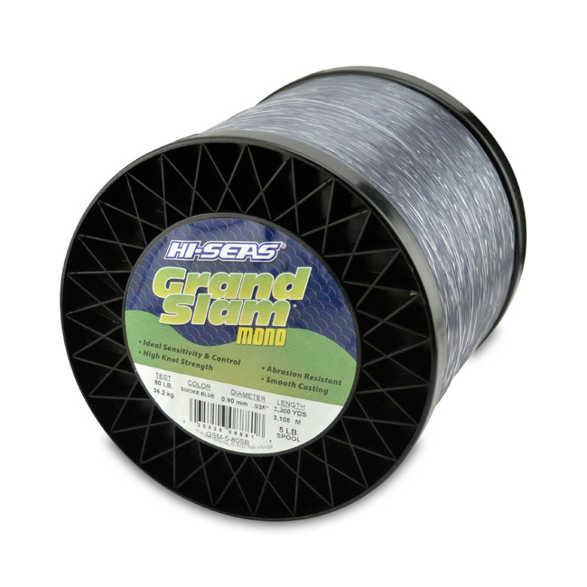 Hi Seas Grand Slam Five Pound Spool Blue Test: 80