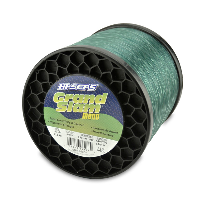 Hi Seas Grand Slam Five Pound Spool Green Test: 60
