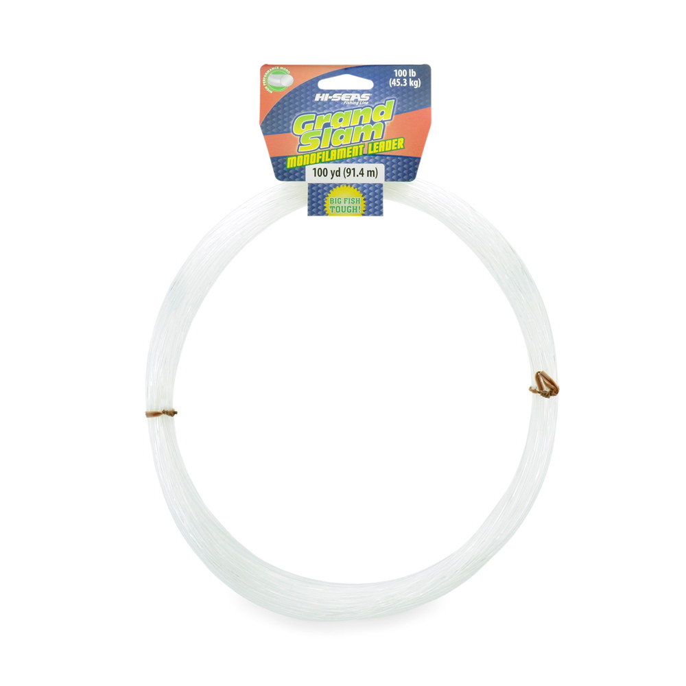 Hi Seas Grand Slam Leader Coil 100 Yds Clear Test: 100