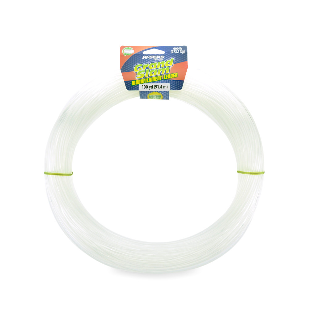 Hi Seas Grand Slam Leader Coil 100 Yds Clear Test: 600