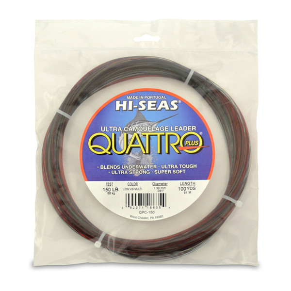 Hi Seas Quattro Leader 100 yds Test: 150