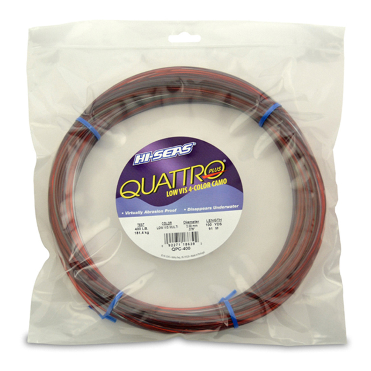 Hi Seas Quattro Leader 100 yds Test: 400