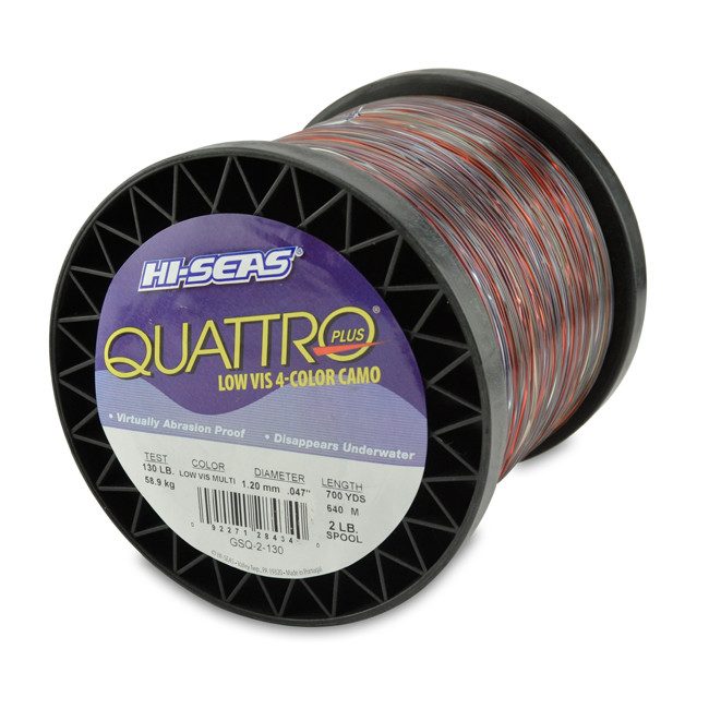 Hi Seas Quattro Plus 2 Pound Spool #130 (GSQ-2-130)